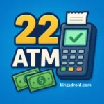 22ATM Game logo with earning and gaming theme