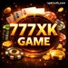 777XK Game logo in bold gold letters with black casino-themed background